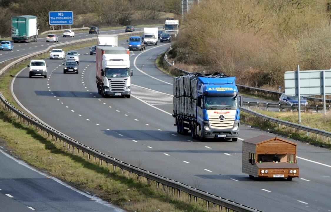 ROAD LEGAL SHED ON M5