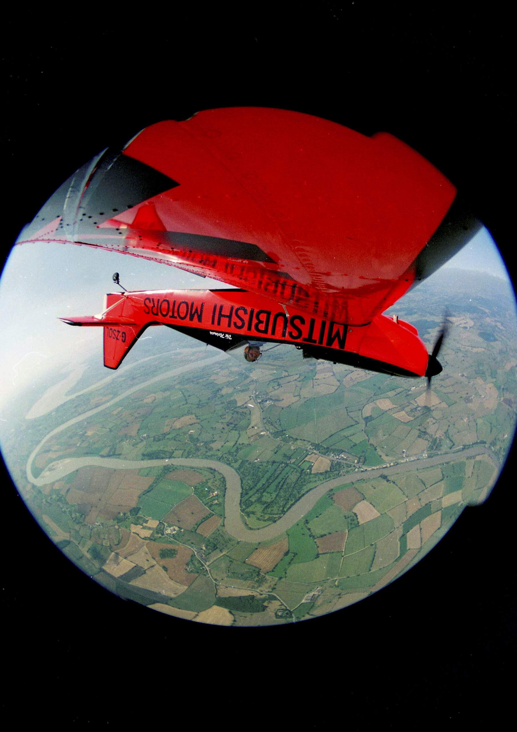 AEROBATICS COLOUR NEG SCANS