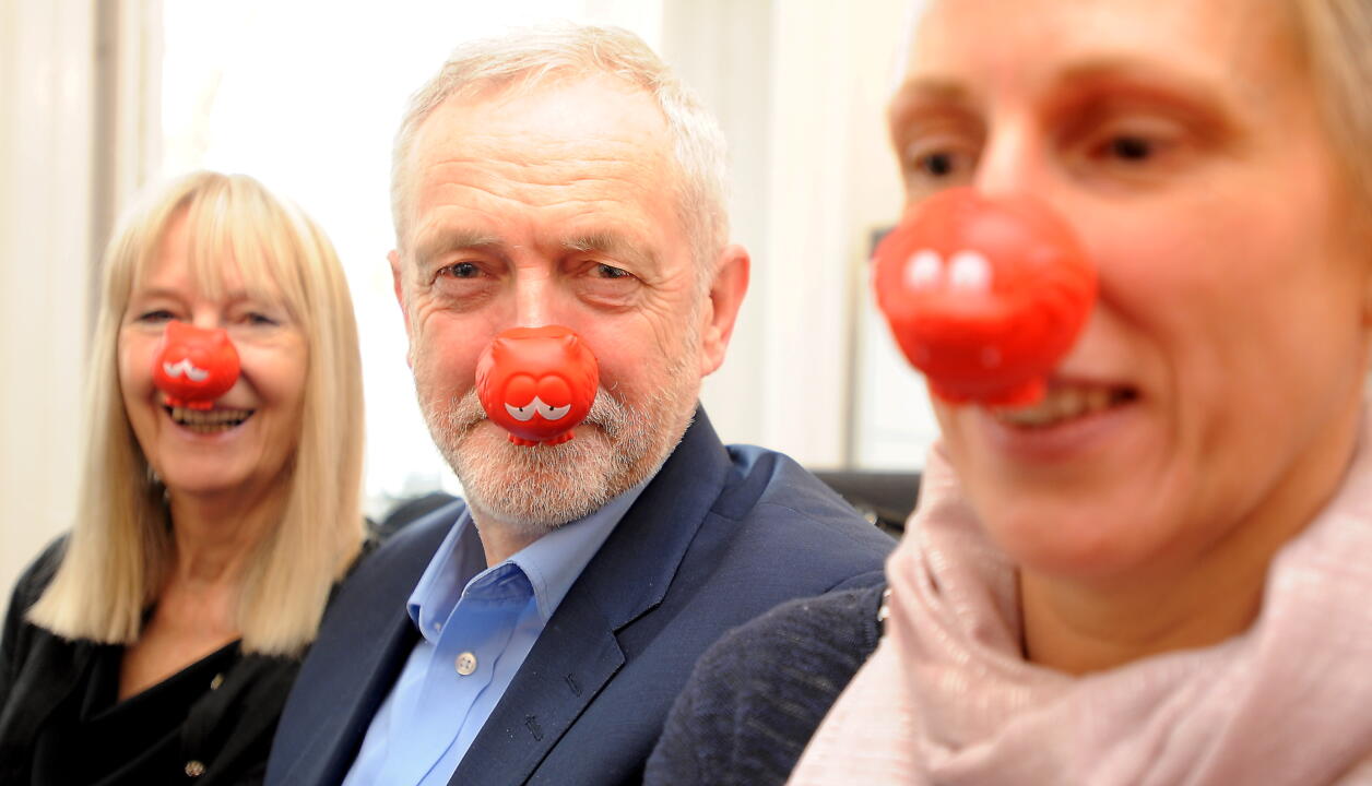 JEREMY CORBYN REDNOSE5