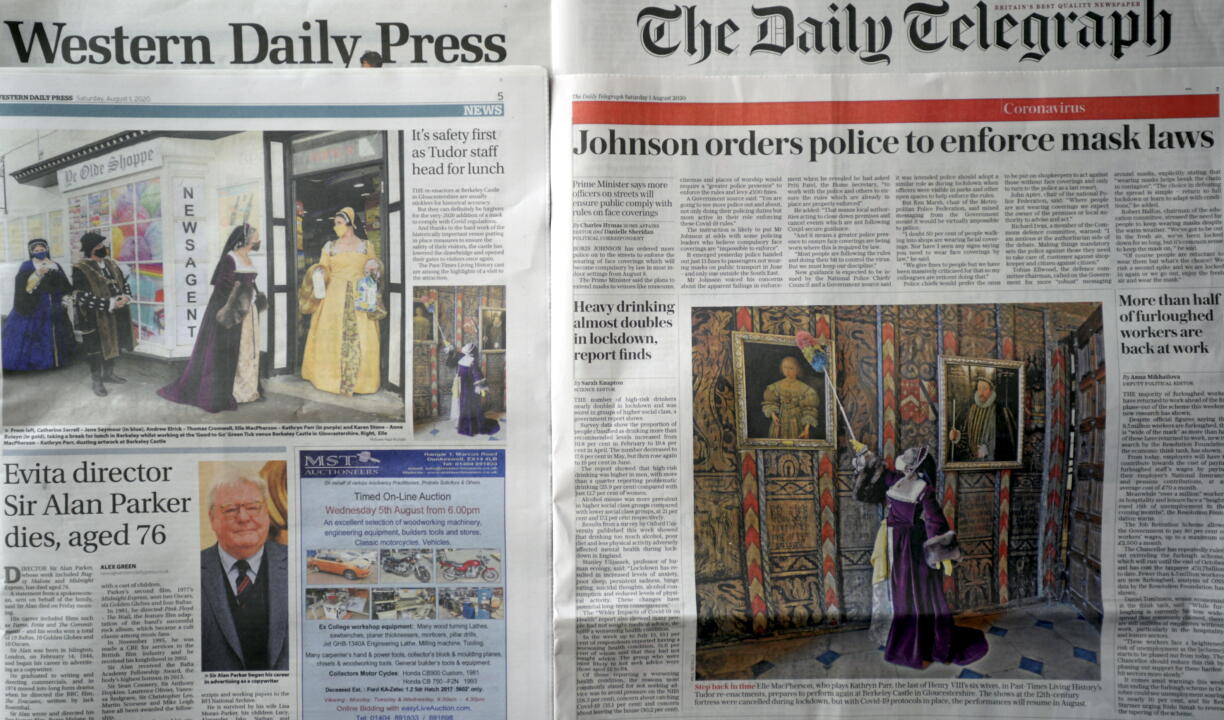 PAST TIMES LIVING HISTORY TELEGRAPH