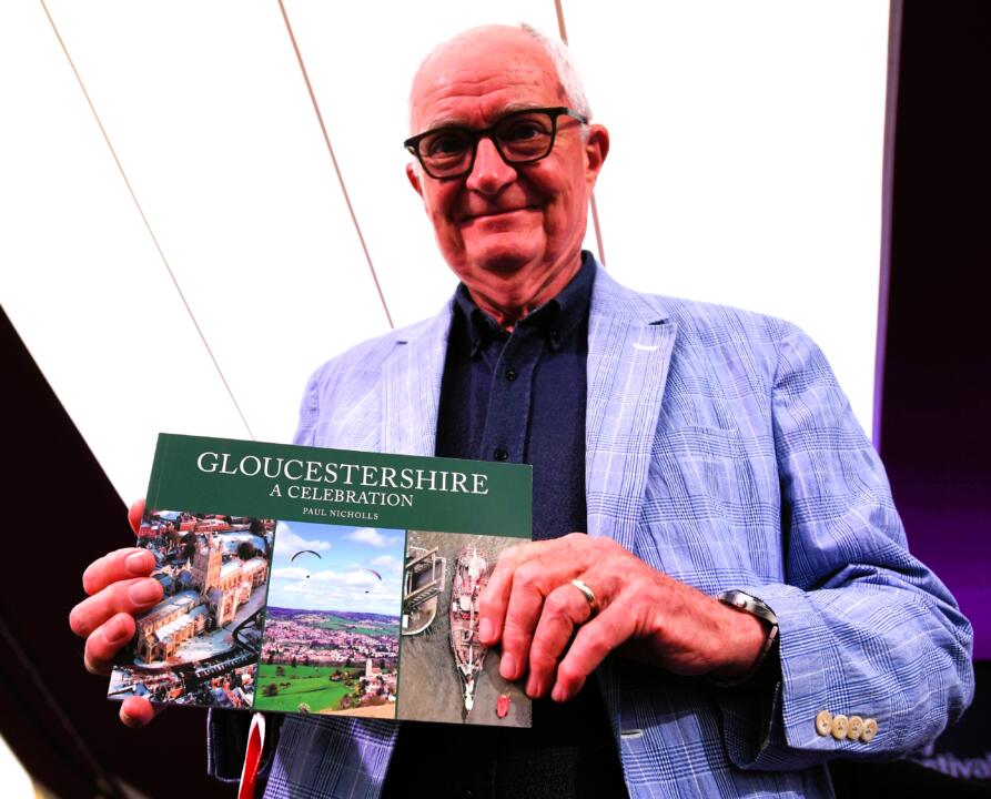 JIM BROADBENT AND DIX TALK TO PETE JONES AT HAY FESTIVAL SATURDAY 24TH MAY 2025 PN19